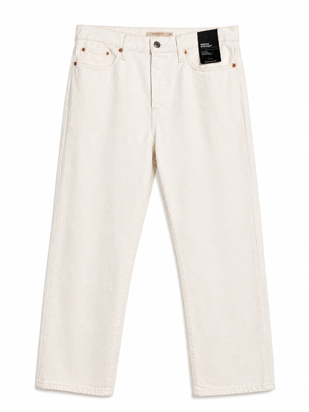 🆕 Levi’s Wedgie Straight Jeans White High Rise 29x28